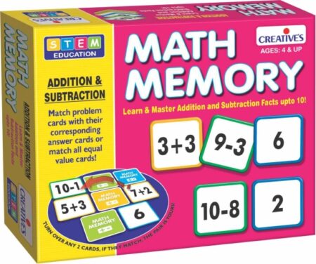 CREATIVE Math Memory Addition Subtraction