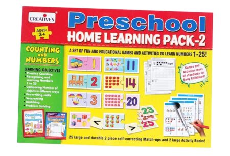 Creative Preschool Home Learning Pack-2, Numbers