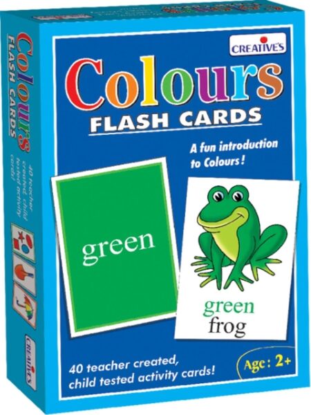 CREATIVE Colours- Flash Cards 24PCS