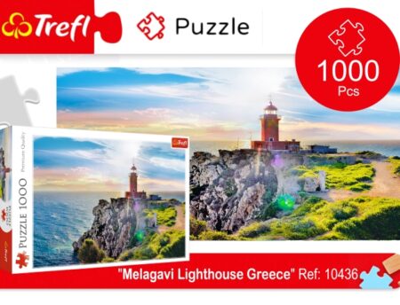 Puzzles 1000 the melagavi lighthouse greece