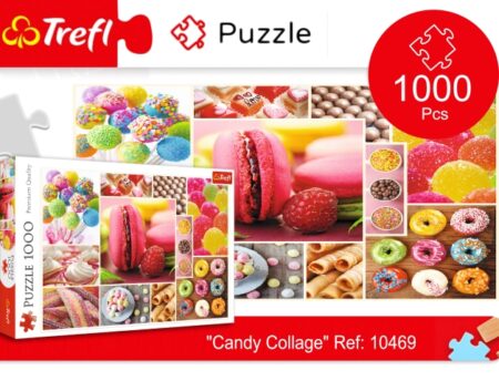 PUZZLE 1000-CANDY COLLAGE