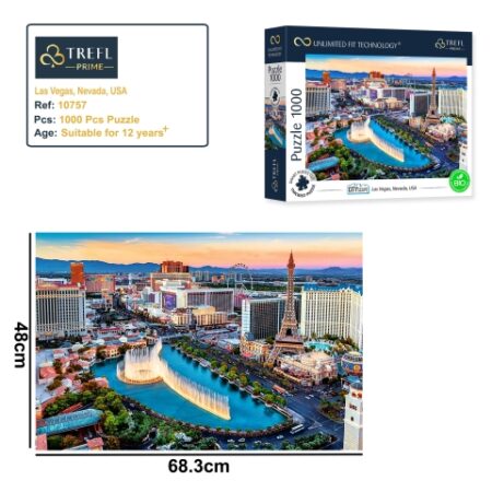 Puzzles - "1000 UFT" - Las Vegas, Nevada, USA_FSC Mix 70%
