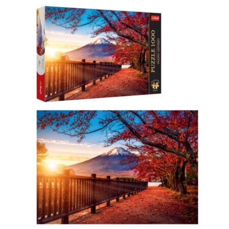 Puzzles - "1000 Premium Plus" - Photo Odyssey: Mount Fuji , Japan_FSC Mix 70%