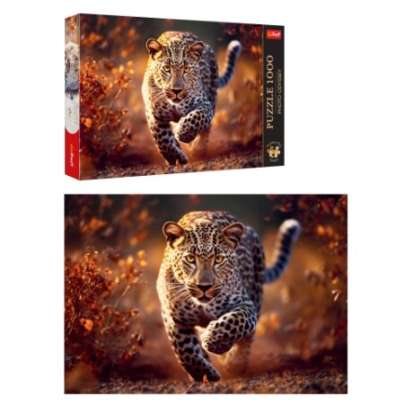 Puzzles - "1000 Premium Plus" - Photo Odyssey: Wild Leopard_FSC Mix 70%