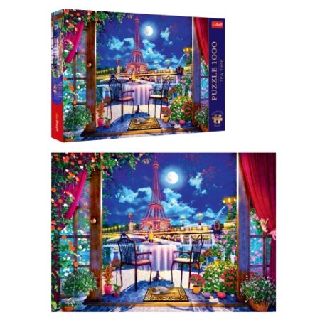 Puzzles - "1000 Premium Plus" - Tea Time: Parisian Moonlight_FSC Mix 70%