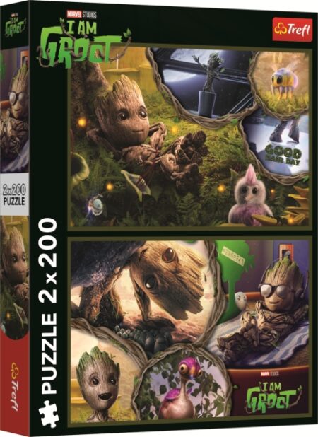 Puzzles - "2x200" - I am Groot / Marvel Guardians of the Galaxy_Mix 70%