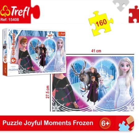 Puzzles 160 joyful moments Frozen