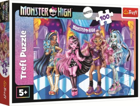 Puzzles - "100" - Terrible friends / Mattel, Monster High