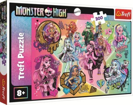 Puzzles - "300" - Zombies on top! / Mattel, Monster High