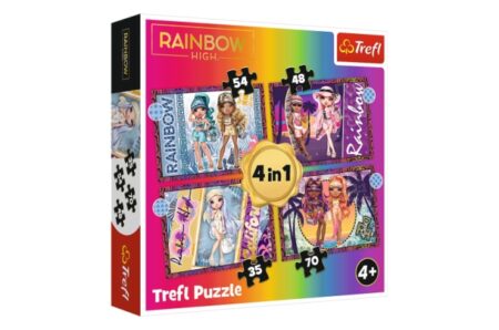 PUZZLE 4IN1 FASHIONABLE DOLLS