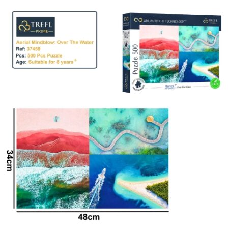 Trefl  PUZZLE 500 OVER THE WATER 8PCS