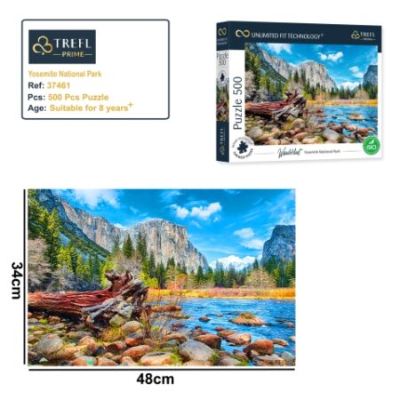 Puzzles - "500 UFT" - Yosemite National Park_FSC Mix 70%
