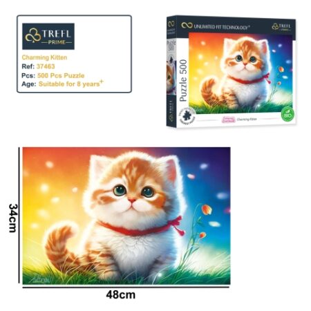 Puzzles - "500 UFT" - Charming Kitten_FSC Mix 70%