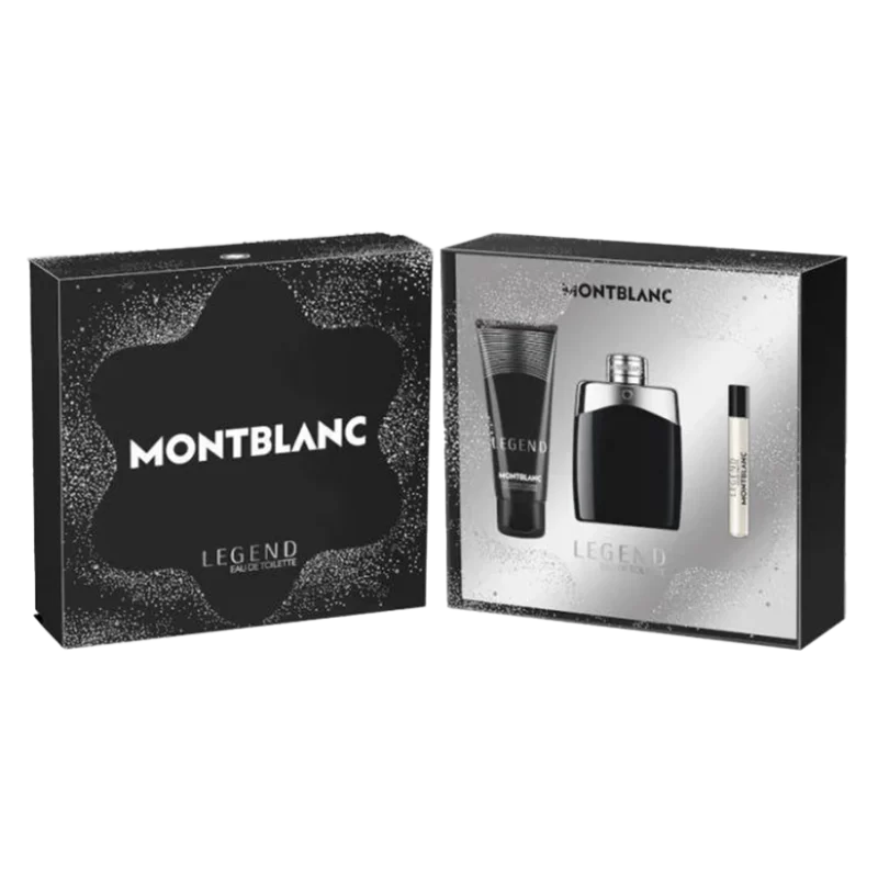 Mont Blanc Legend Eau De Toilette Gift Set Pour Homme