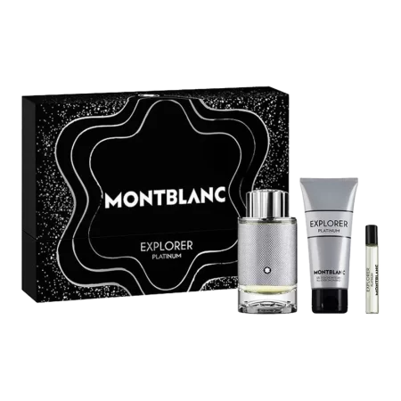Mont Blanc Explorer Platinum Gift Set Pour Homme