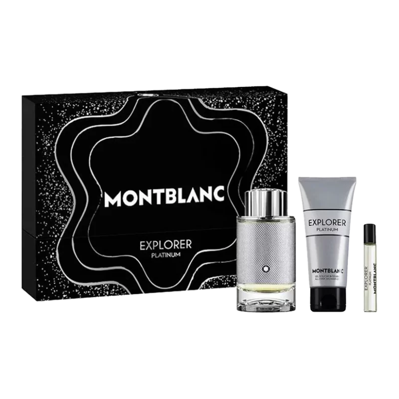Mont Blanc Explorer Platinum Gift Set Pour Homme
