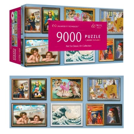 Puzzles - "9000 UFT" - Not So Classic Art Collection_FSC Mix 70%
