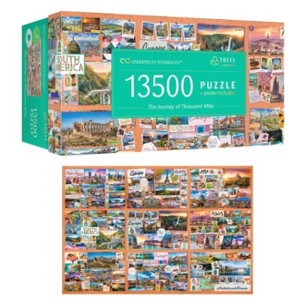 Puzzles - "13500 UFT" - The Journey of Thousand Miles_FSC Mix 70%