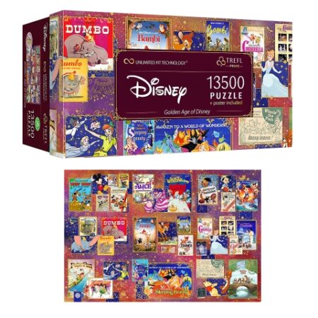 Puzzles - "13500 UFT" - Golden Age of Disney_FSC Mix 70%