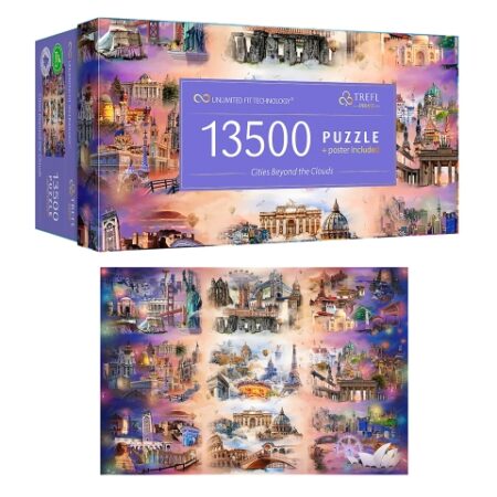 Puzzles - "13500 UFT" - Cities Beyond the Clouds_FSC Mix 70%
