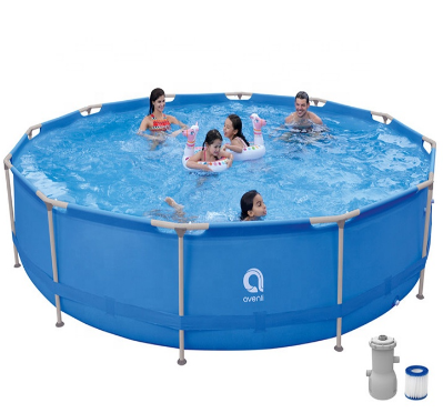 OVAL FRAME POOL WITH FILTER PUMP 360X76CM