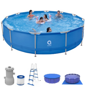 Avenli Jilong 4.50mx90cm Blue 17801EU Round Pool with Accessories